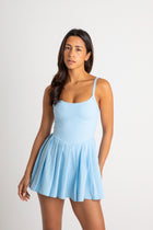 Dos Ace Dress Sky
