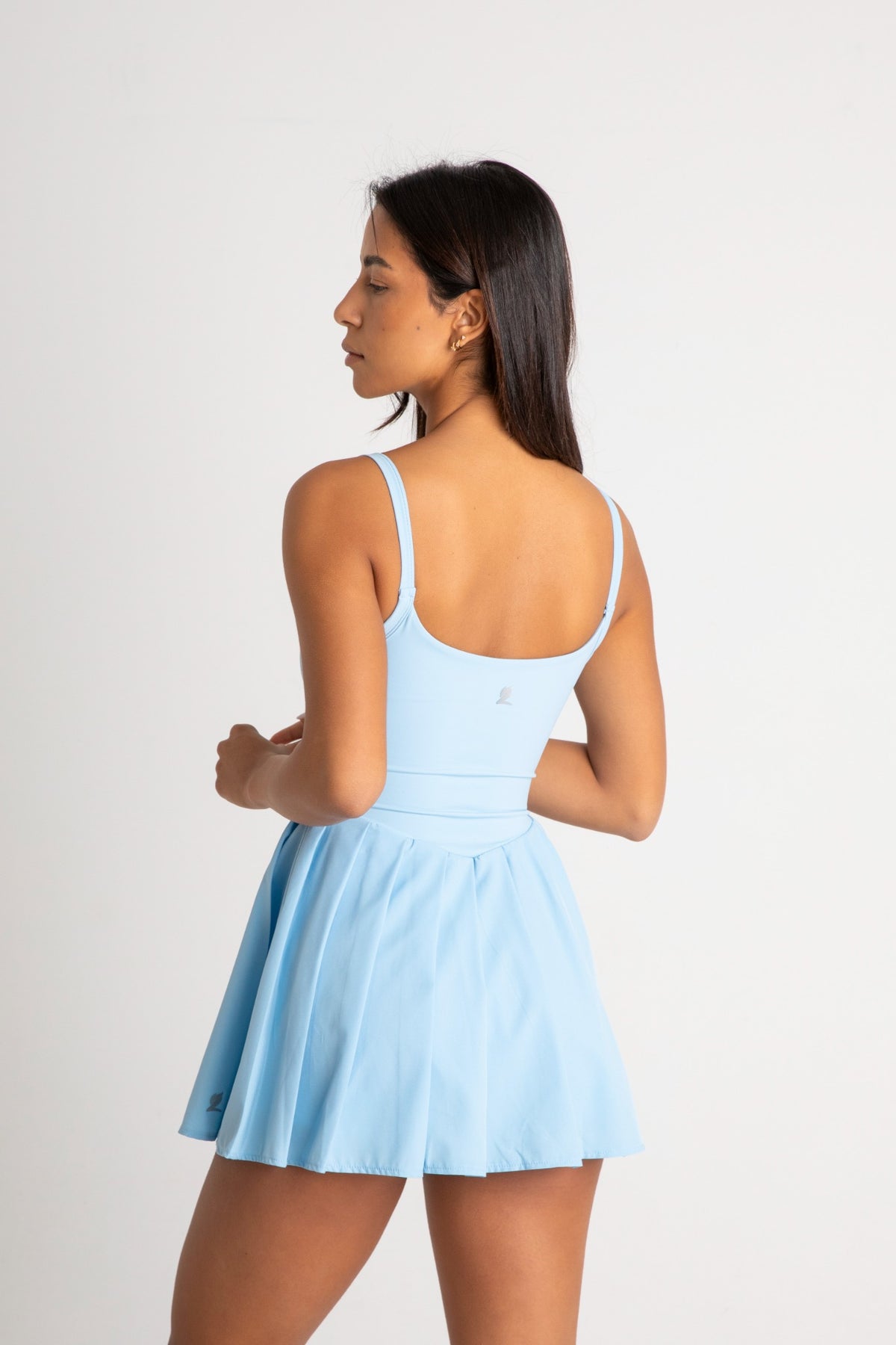 Dos Ace Dress Sky