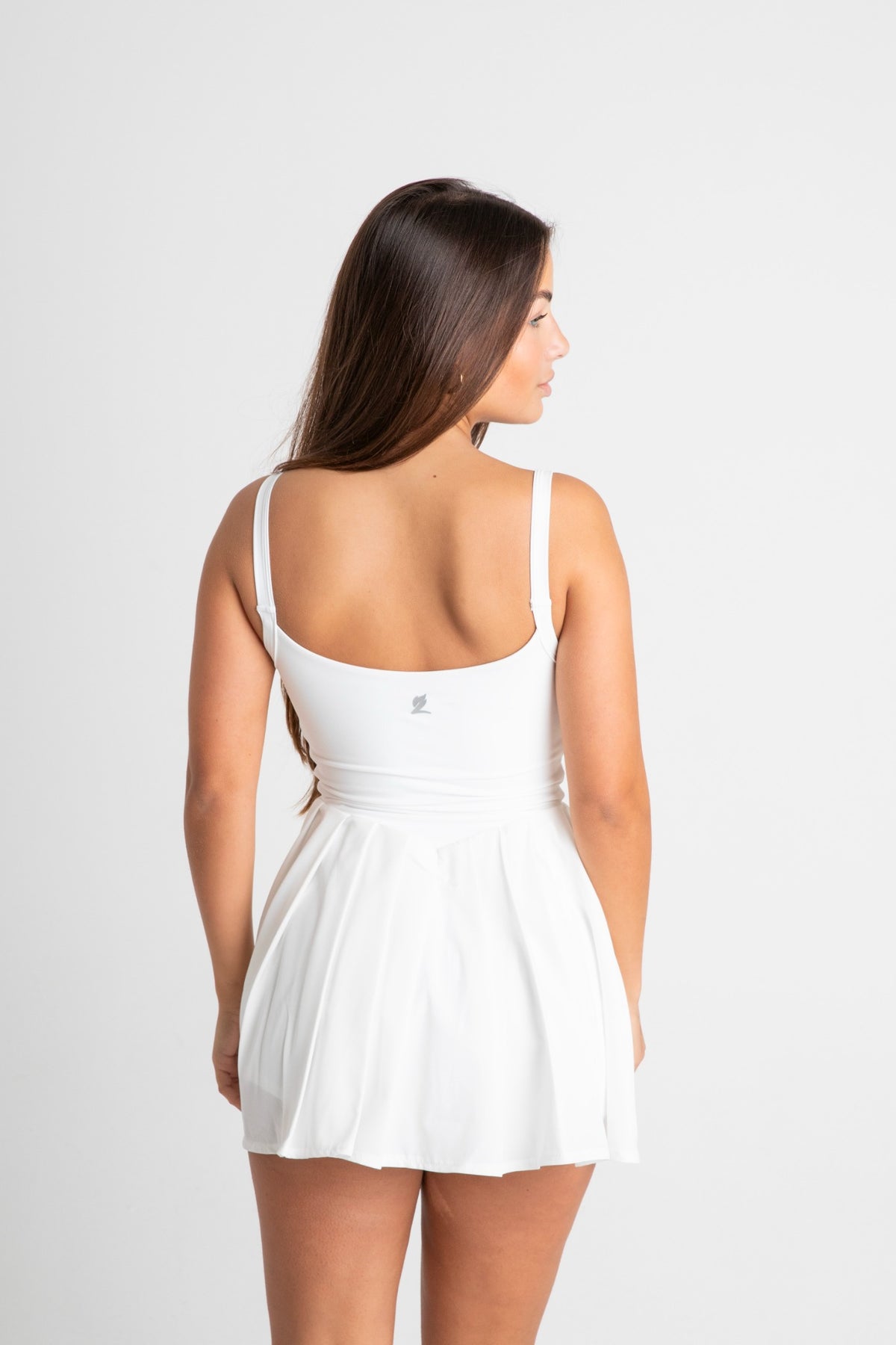 Dos Ace Dress White