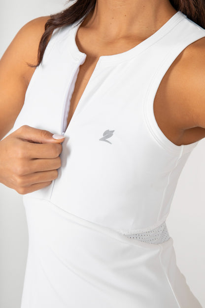 Vestido Dos Flow Blanco