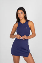 Dos Flow Dress Navy