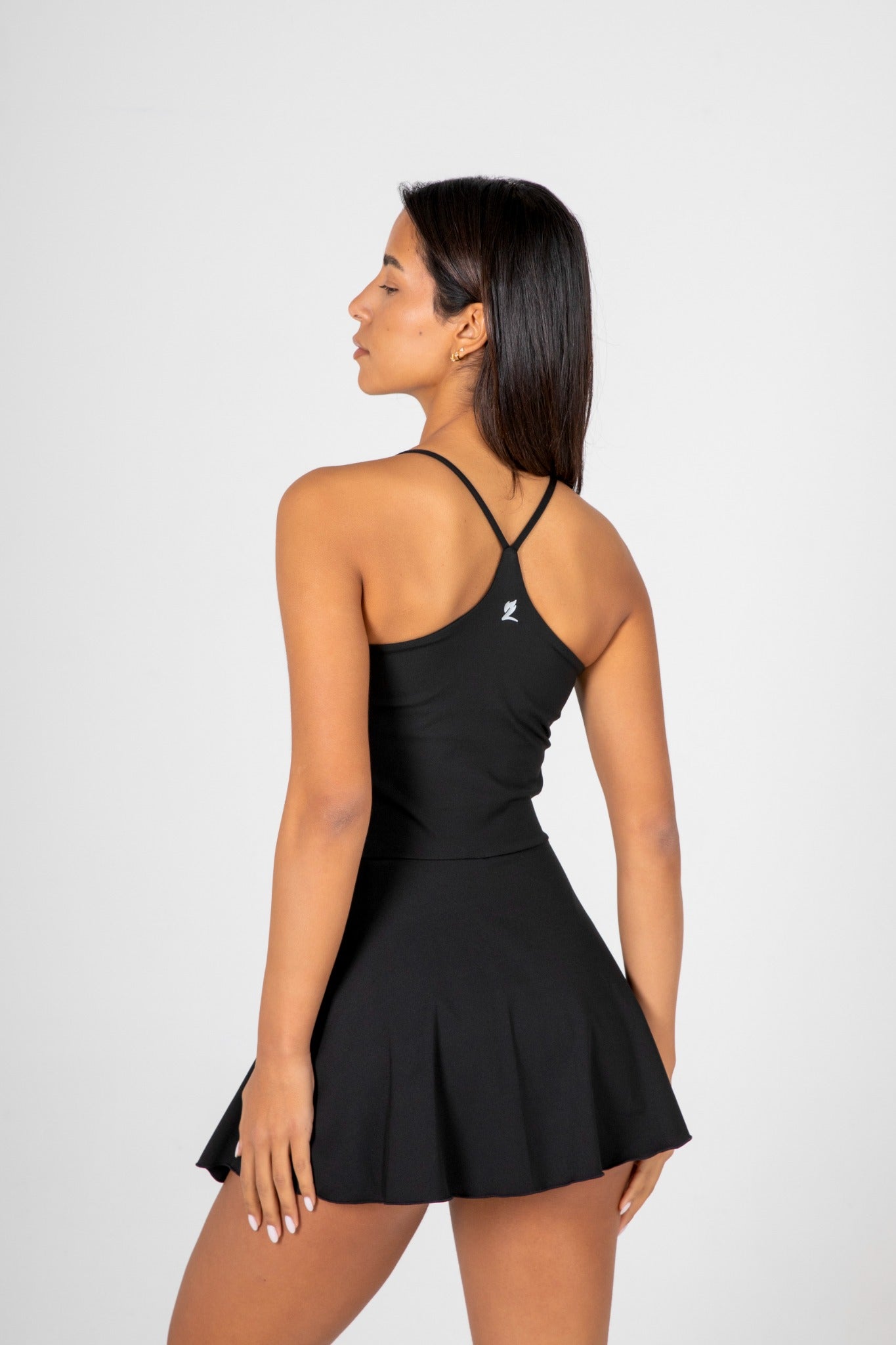 Dos Rallye-Kleid Schwarz