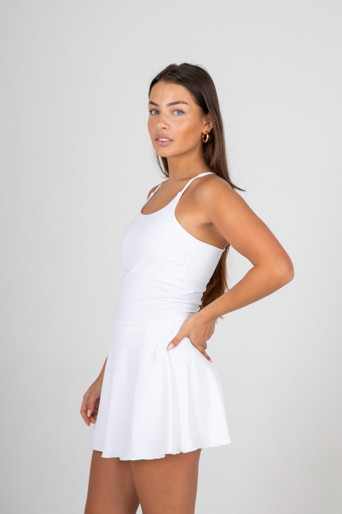 Dos Rally Dress White